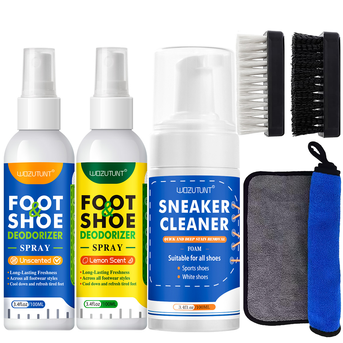 Shoe Cleaning Brush - WOZUTUNT Çok Fonksiyonlu Ayakkabı Koku Giderici